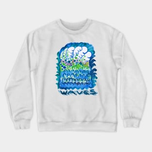 Waves Crewneck Sweatshirt